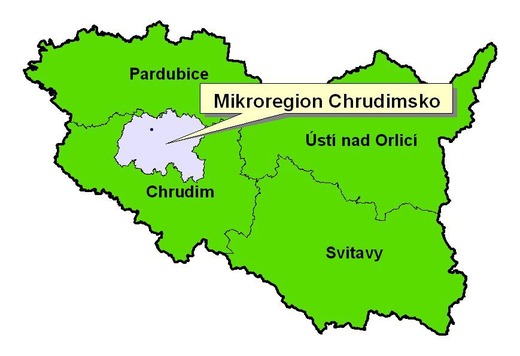 Mapa mikroregionu